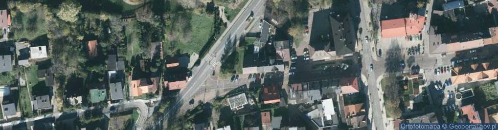 Zdjęcie satelitarne Cieszyńska ul.
