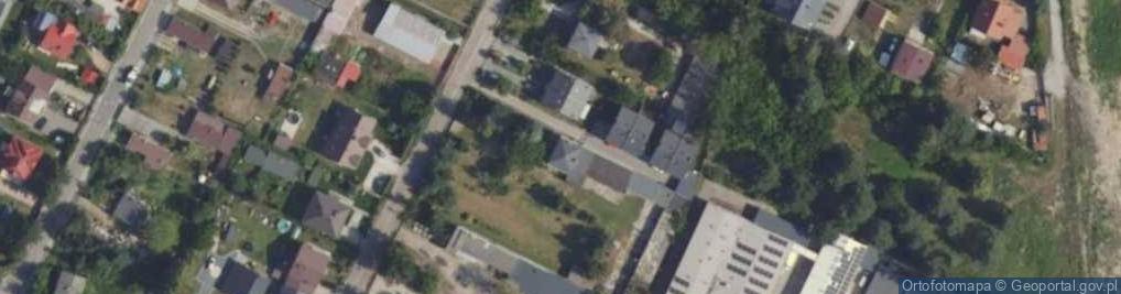 Zdjęcie satelitarne Cicha ul.