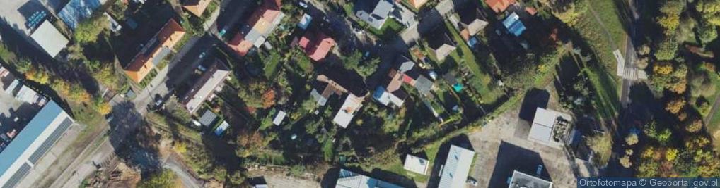 Zdjęcie satelitarne Cicha ul.