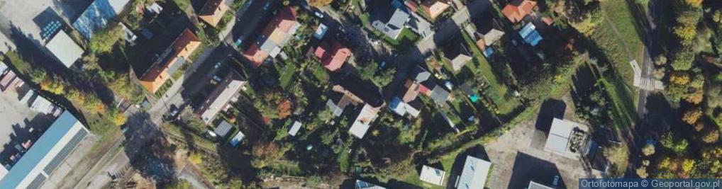 Zdjęcie satelitarne Cicha ul.