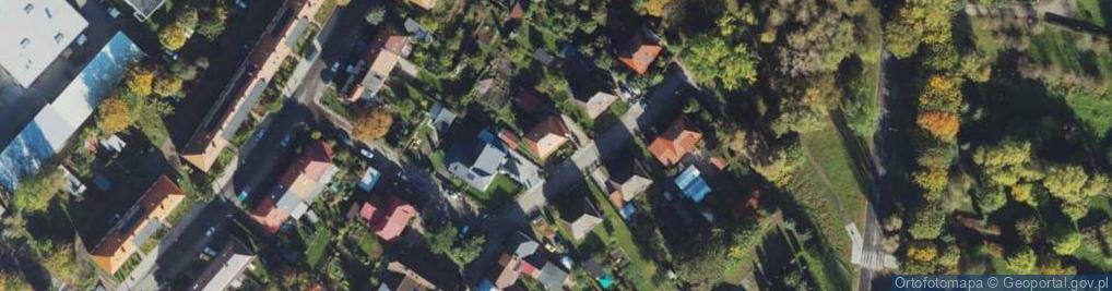 Zdjęcie satelitarne Cicha ul.