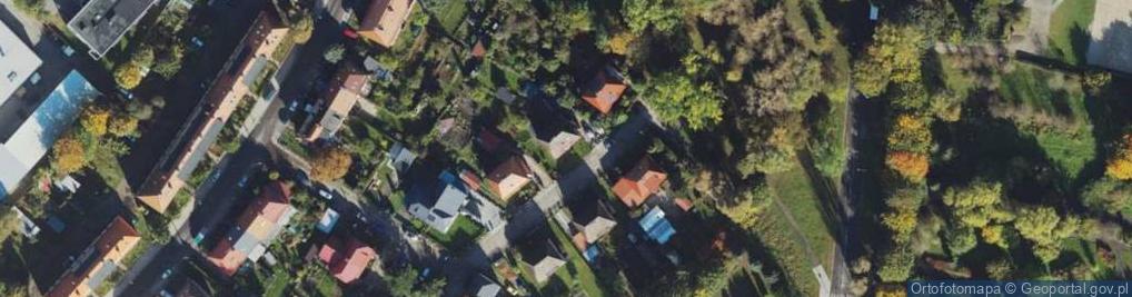 Zdjęcie satelitarne Cicha ul.