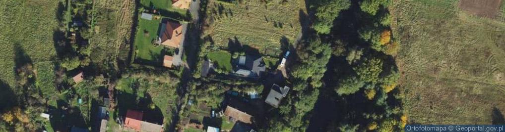 Zdjęcie satelitarne Cienista ul.
