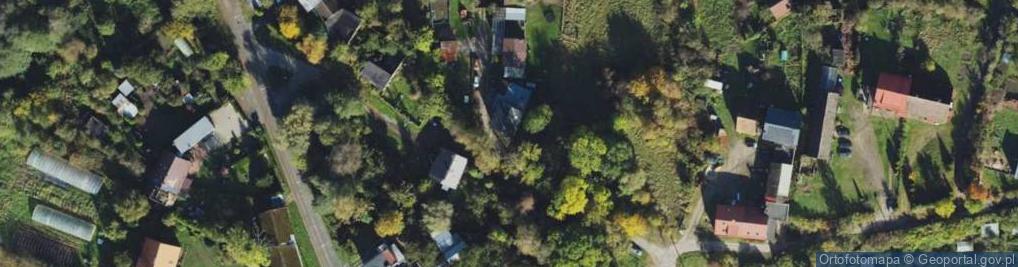 Zdjęcie satelitarne Cienista ul.