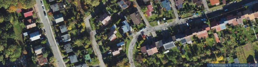 Zdjęcie satelitarne Cisowa ul.