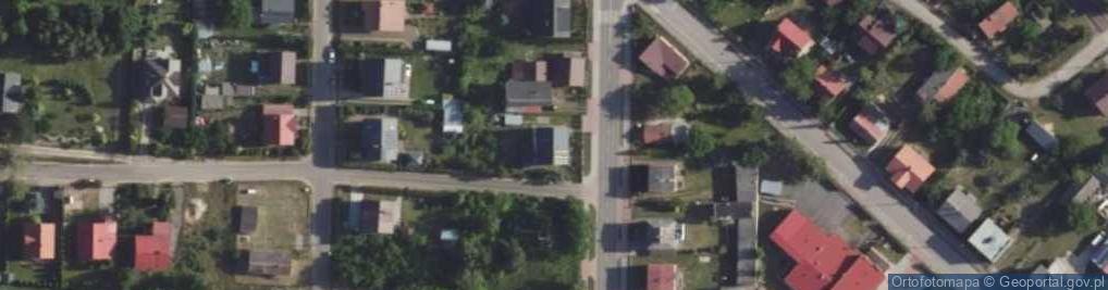 Zdjęcie satelitarne Ciechanowska ul.