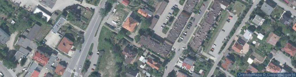 Zdjęcie satelitarne Ciasna ul.