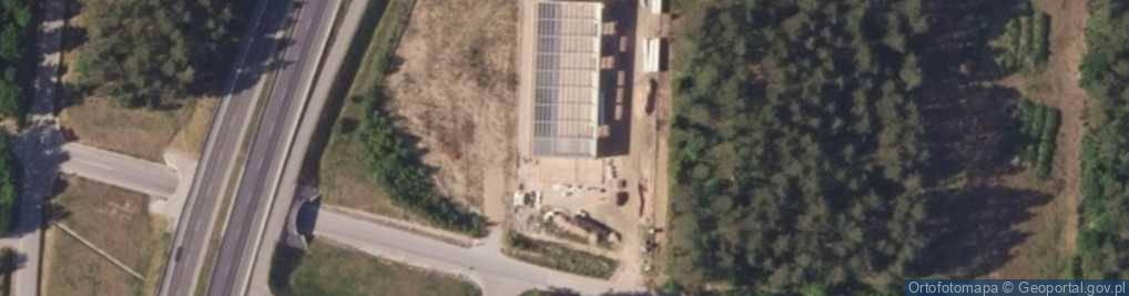 Zdjęcie satelitarne Cicha ul.