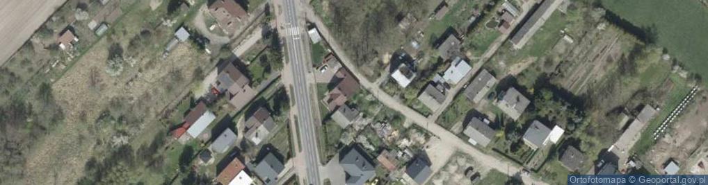 Zdjęcie satelitarne Cicha ul.