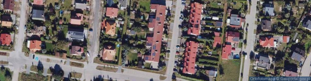 Zdjęcie satelitarne Cicha ul.