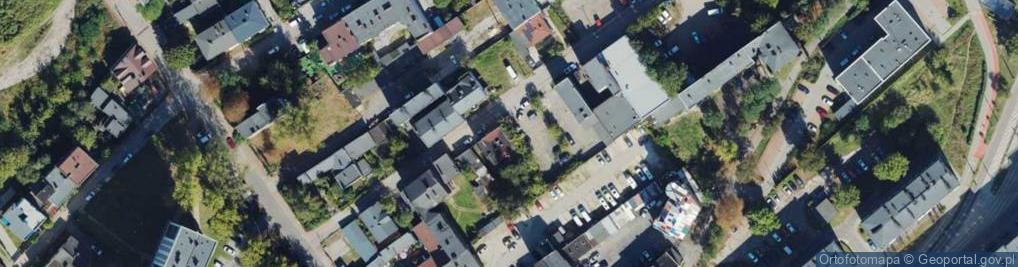Zdjęcie satelitarne Ciasna ul.