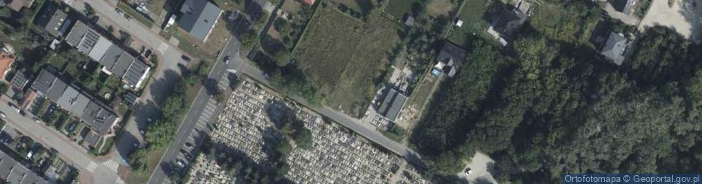 Zdjęcie satelitarne Cicha ul.
