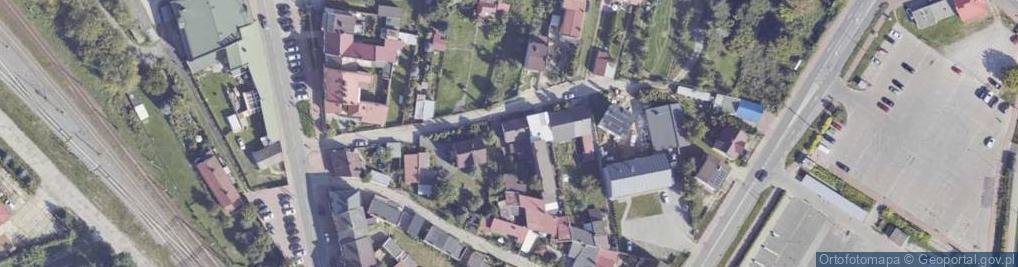 Zdjęcie satelitarne Ciasna ul.