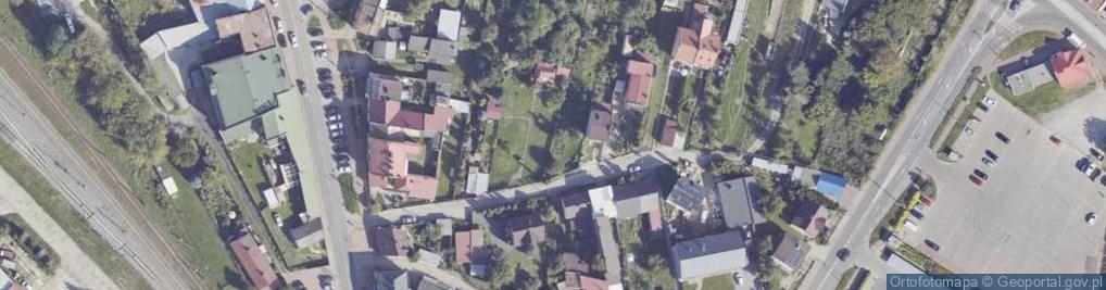 Zdjęcie satelitarne Ciasna ul.