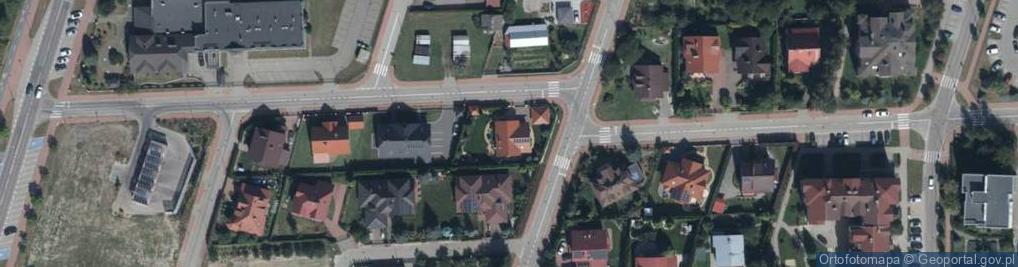 Zdjęcie satelitarne Cisowa ul.
