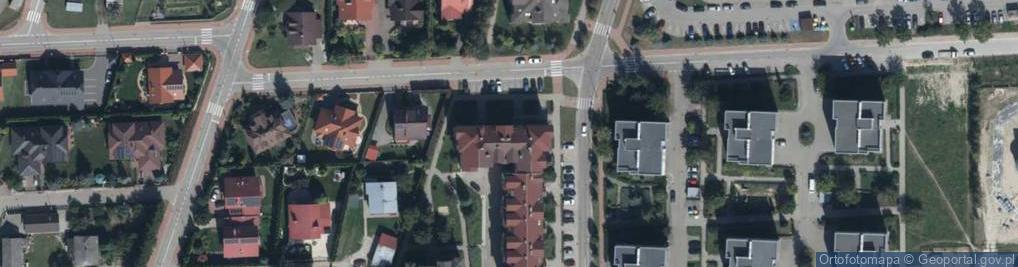 Zdjęcie satelitarne Cisowa ul.