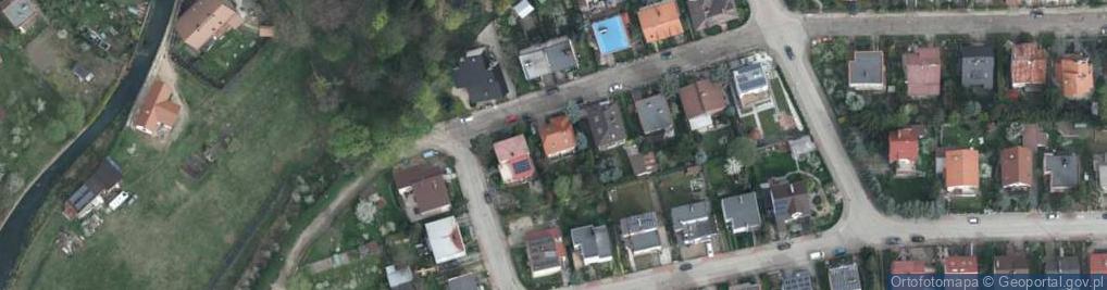 Zdjęcie satelitarne Cisowa ul.