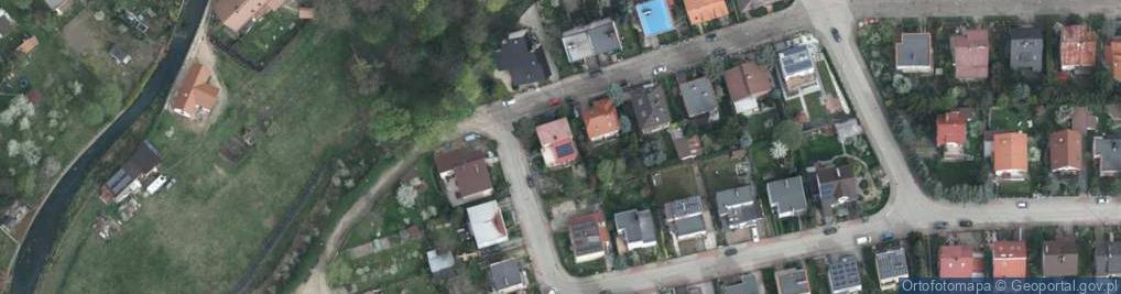 Zdjęcie satelitarne Cisowa ul.