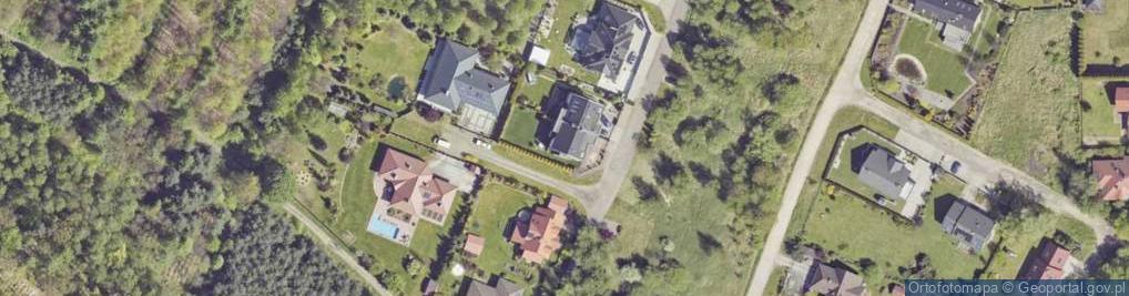Zdjęcie satelitarne Cisowa ul.