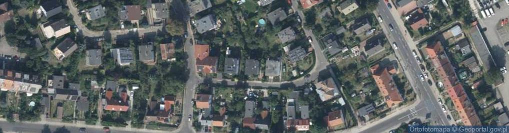 Zdjęcie satelitarne Cisowa ul.