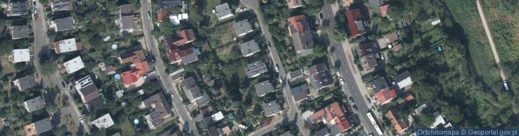 Zdjęcie satelitarne Cisowa ul.