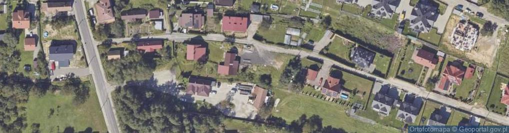 Zdjęcie satelitarne Ciasna ul.