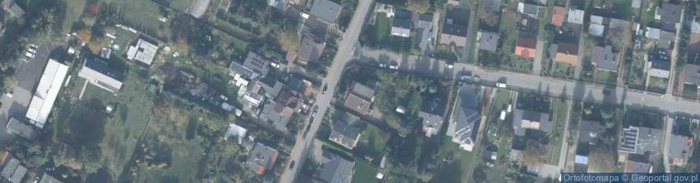 Zdjęcie satelitarne Cicha ul.