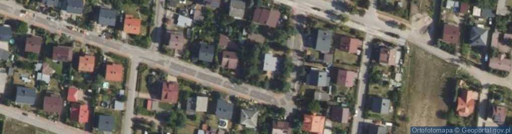 Zdjęcie satelitarne Cicha ul.