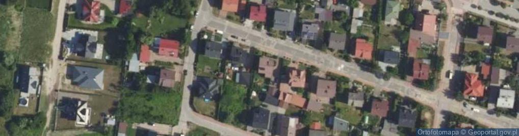 Zdjęcie satelitarne Cicha ul.