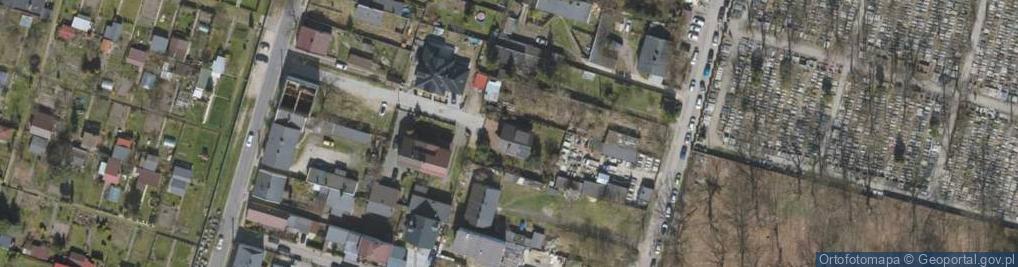 Zdjęcie satelitarne Ciasna ul.