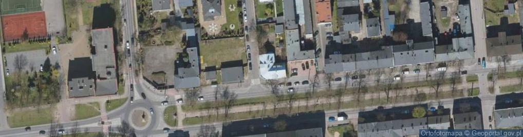 Zdjęcie satelitarne Ciesielska ul.
