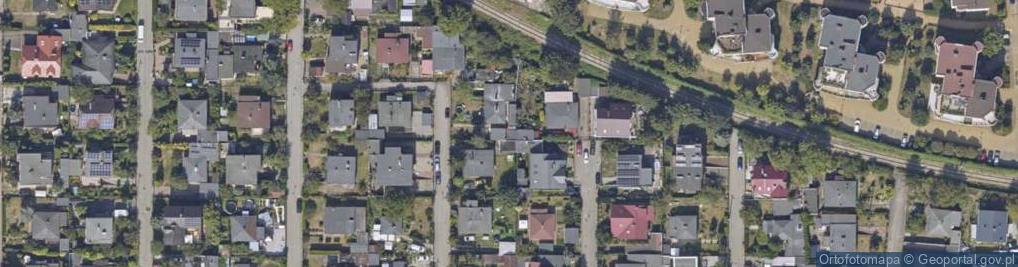 Zdjęcie satelitarne Cicha ul.