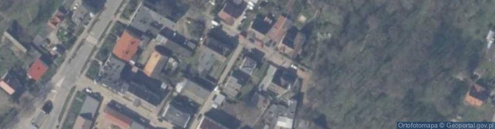 Zdjęcie satelitarne Ciasna ul.