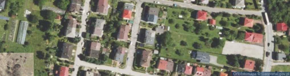 Zdjęcie satelitarne Cicha ul.