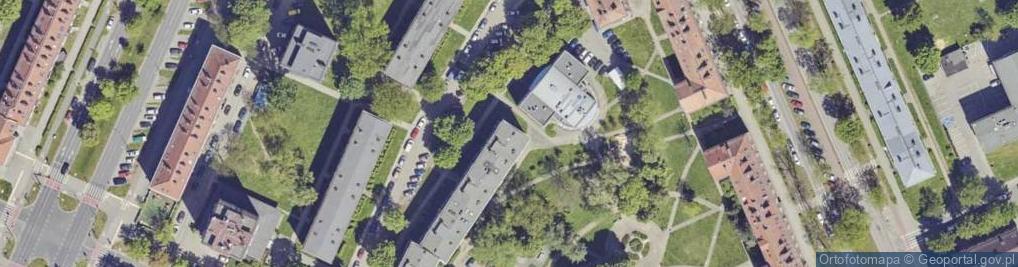 Zdjęcie satelitarne Ciasna ul.