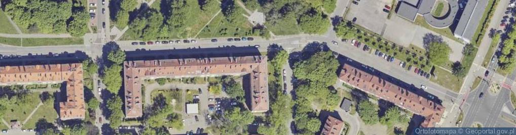 Zdjęcie satelitarne Cicha ul.