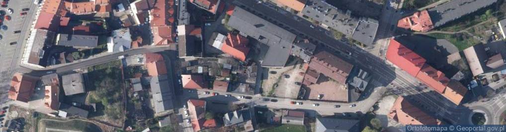 Zdjęcie satelitarne Cicha ul.