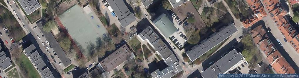 Zdjęcie satelitarne Ciasna ul.