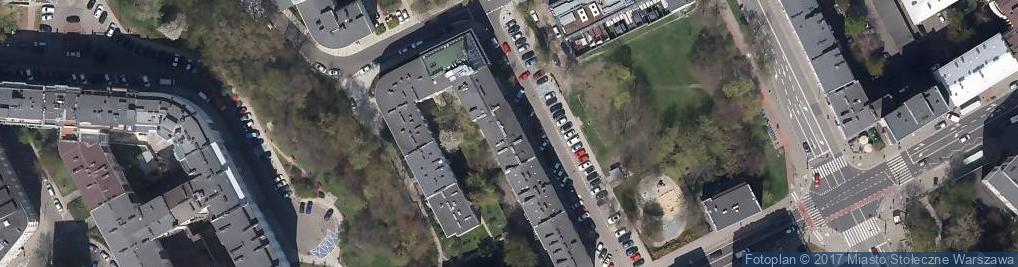 Zdjęcie satelitarne Cicha ul.