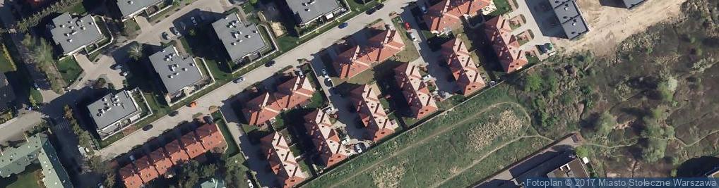 Zdjęcie satelitarne Cicha Dolina ul.