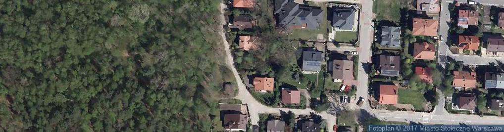 Zdjęcie satelitarne Cienista ul.