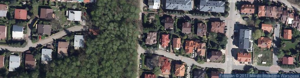 Zdjęcie satelitarne Cienista ul.