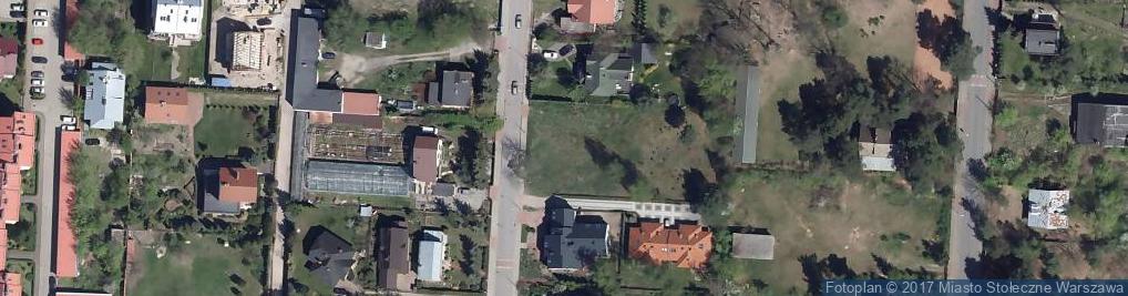 Zdjęcie satelitarne Cieplarniana ul.