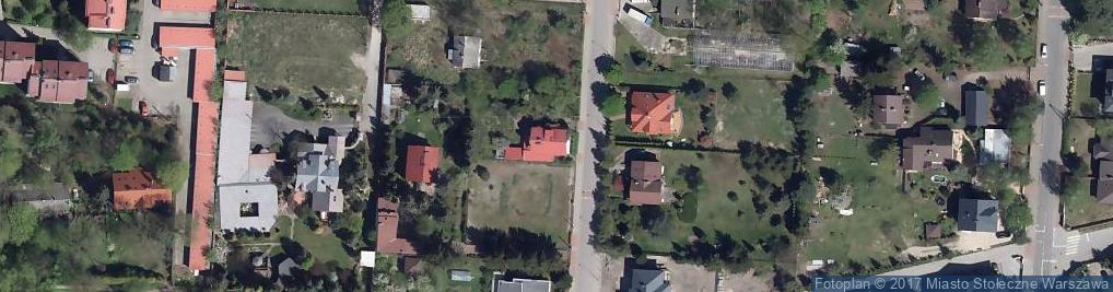 Zdjęcie satelitarne Cieplarniana ul.