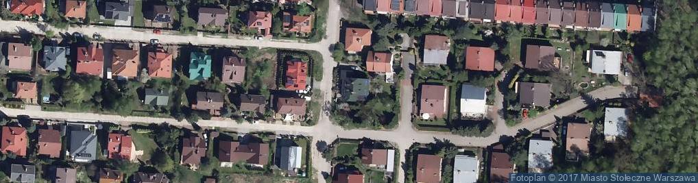 Zdjęcie satelitarne Cieplarniana ul.