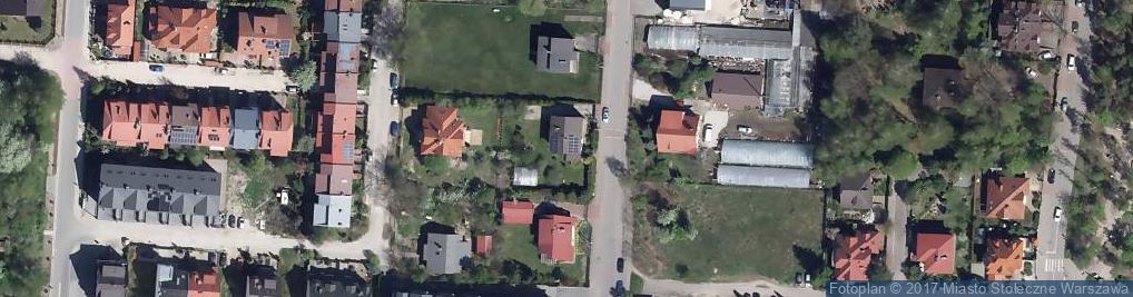 Zdjęcie satelitarne Cieplarniana ul.