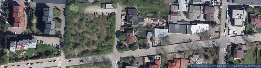 Zdjęcie satelitarne Cieplarniana ul.