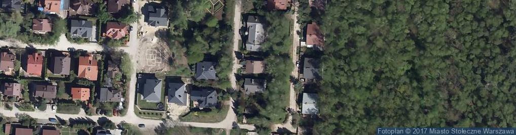Zdjęcie satelitarne Cieplarniana ul.