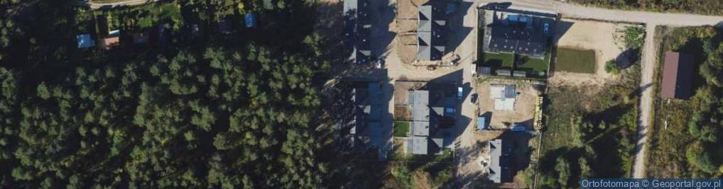 Zdjęcie satelitarne Cisowe Wzgórza ul.