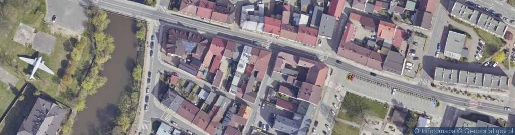Zdjęcie satelitarne Ciemna ul.